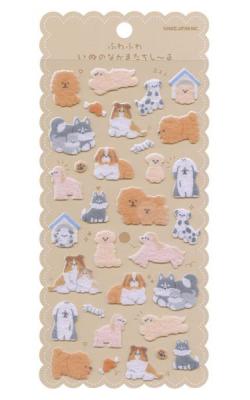 Felt Stickers: Inu 2