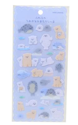 Felt Stickers: Seal & Polar Bear