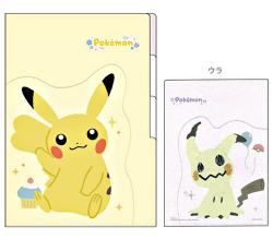 A4 File w/ Tabs: Pikachu & Mimikyu