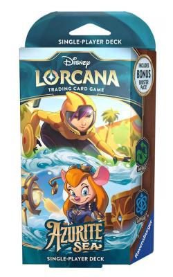 Disney Lorcana TCG: Azurite Sea Starter Deck (Gadget: Sapphire/Emerald)