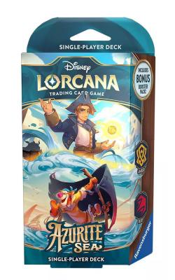 Disney Lorcana TCG: Azurite Sea Starter Deck (Tigger: Ruby/Amber)