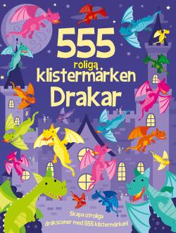 555 roliga klistermärken - Drakar