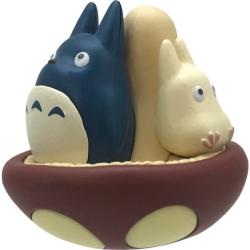 Totoro Kumukumu Puzzle Figure - Mushroom Relax