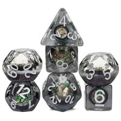 Compass set of 7 dice