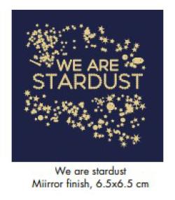 Singel Sticker - We Are Stardust