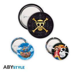 Skull & Luffy Badge Pack