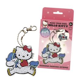 Hello Kitty DIY Diamond Dots Keychain Set