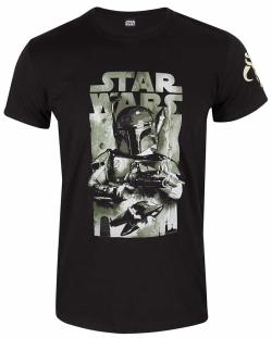 Boba Fett Stylized Poster T-shirt (Medium)