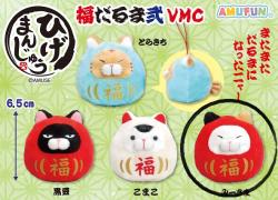 Plush Mini Hanger: Daruma Cats Mi-sama