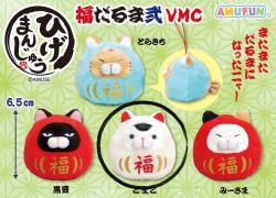 Plush Mini Hanger: Daruma Cats Komako