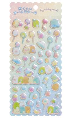 Puffy Stickers: Sumikko Balloons Rainbow