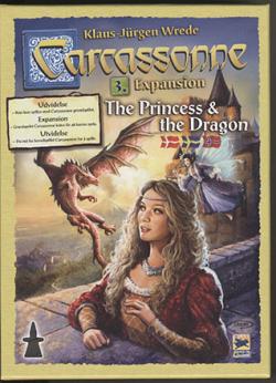 Carcassonne expansion 3 - Princess & Dragon (Svensk)